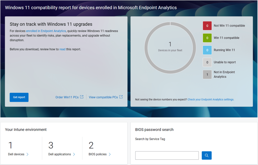 BIOS menedzsment Dell eszközökön Intune-nal |&nbsp;DCECMI